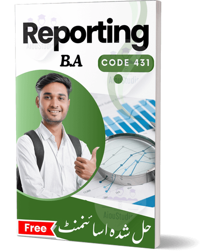 431 Solved Assignment 2024 (Autumn)